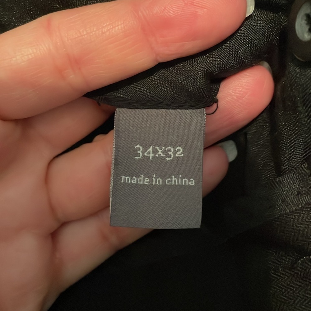Apt 9. Men's Black Dress Pants - Picture 4 of 4